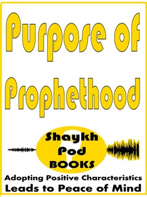 cover image of Purpose of Prophethood